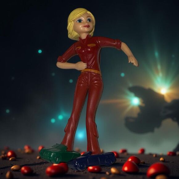 2009 Monsters Vs. Aliens Susan Murphy  McDonalds Toy Ginormica Action Figure B23 - Picture 1 of 7